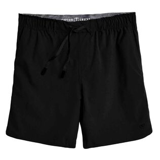 Men's Solid Captain Snacks Volley Shorts