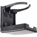 SEAFLO Fold-Up Adjustable Drink Holder, Black image number 1