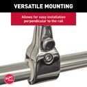 Rail-Mount Flag Pole Socket for 7/8" - 1" Rails image number 4