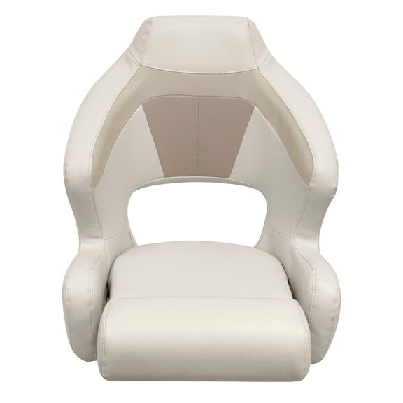 Premier Series Pontoon XL Bucket Seat with Flip Up Bolster image number 1