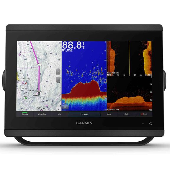 GPSMAP 8612xsv Multifunction Display with Sonar and BlueChart G3 and LakeVu G3 Charts image number 0