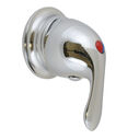 Compact Single Lever Shower Mixer, Chrome Finish image number 0