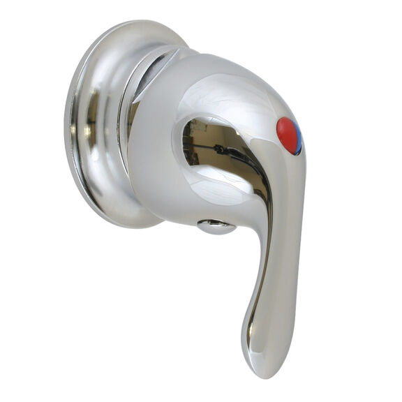 Compact Single Lever Shower Mixer, Chrome Finish image number 0