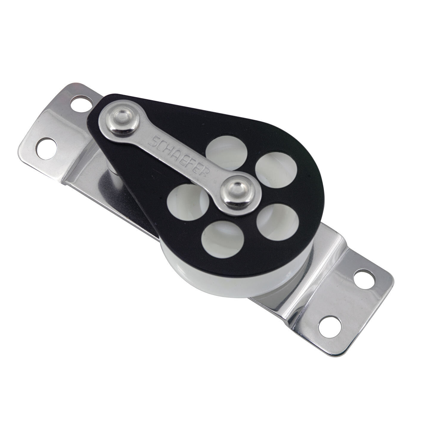 Single Cheek Block on Curved Base, 2.2oz.