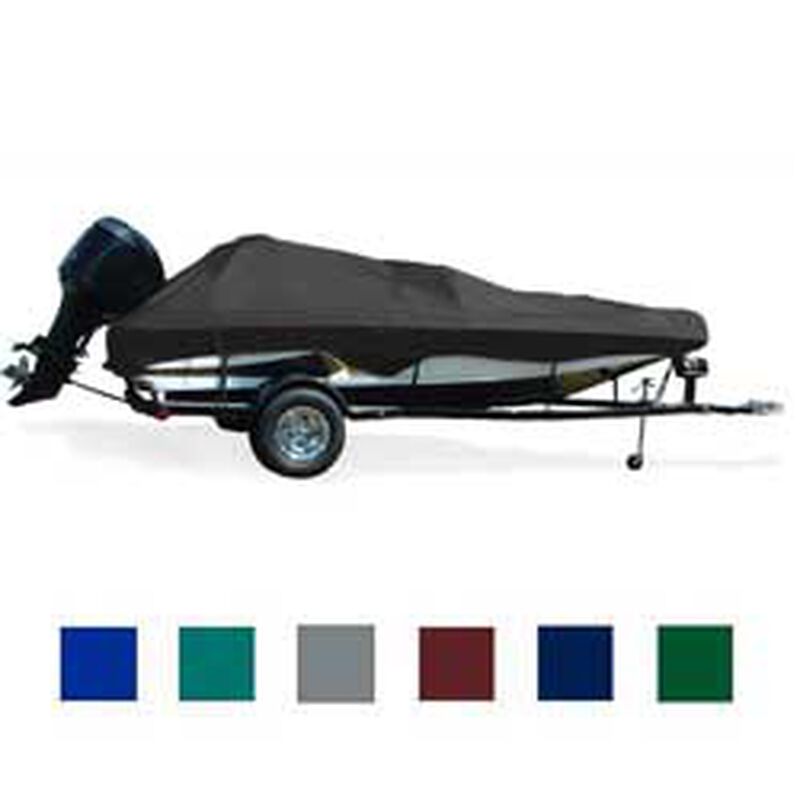 Fish and Ski Cover, OB, Pacific Blue, Hot Shot, 20'5"-21'4", 96" Beam image number null