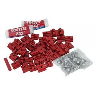 26mm Switch Track Mounting Kit - Flat Mast Groove