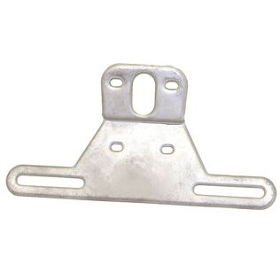 Trailer License Plate Bracket, Galvanized
