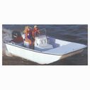 Styled-to-Fit Boat Cover for Narrow Center Console Bay Style Fishing Boats with Shallow Draft Hull image number 2
