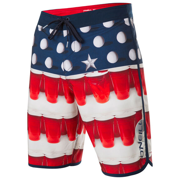 Men's Hyperfreak Beer Pong Board Shorts image number 0