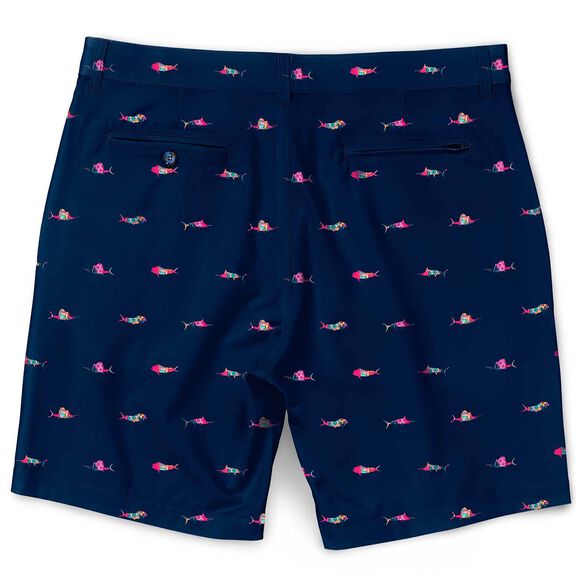 Men's Trippy Fish Shorts image number 1