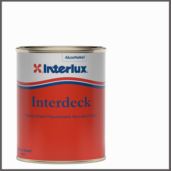 Interdeck Nonskid Paint, White, Quart image number 0