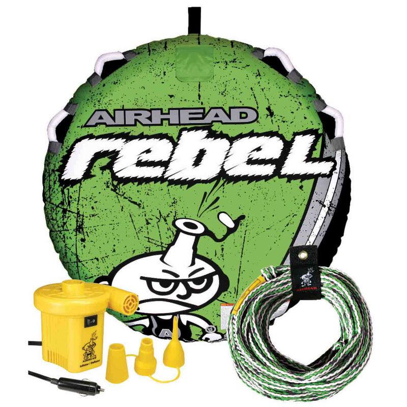 Rebel 1-Person Towable Tube Kit image number 0