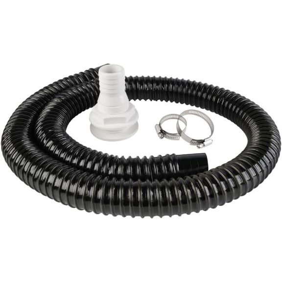 SEAFLO Bilge Pump Installation Kit 1" Hose with Clamps and Thru-Hull Fitting image number 0