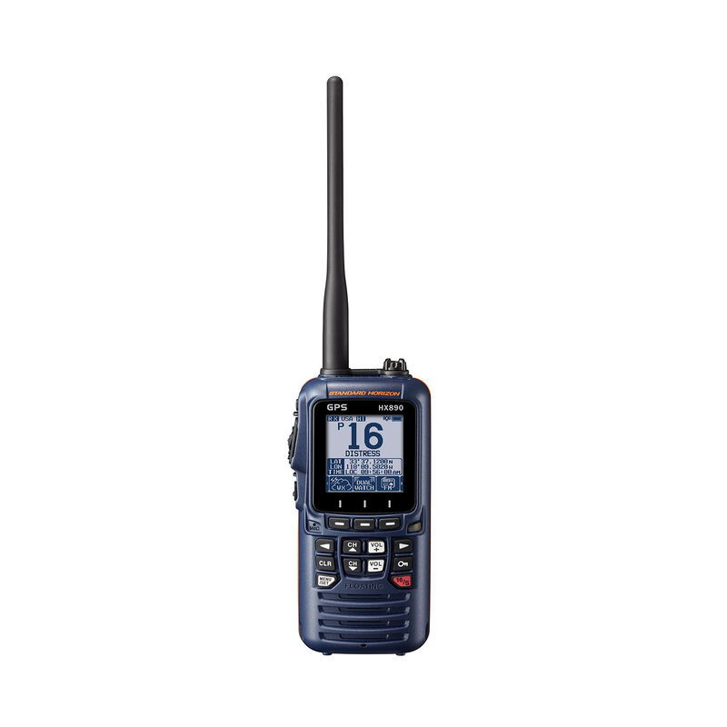 Svarende til godkende Jeg accepterer det HX890NB Floating 6 Watt Class H DSC Handheld VHF/GPS Radio | West Marine