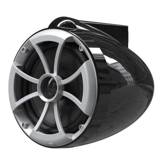 Wet Sounds ICON 8 Black V2 Series 8" Marine Tower Speakers with Swivel Surface Mounts (SXM) (Pair) image number 3