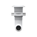 SEAFLO 1-1/4 in Angled Thru Hull Fitting with Check Valve White image number 2