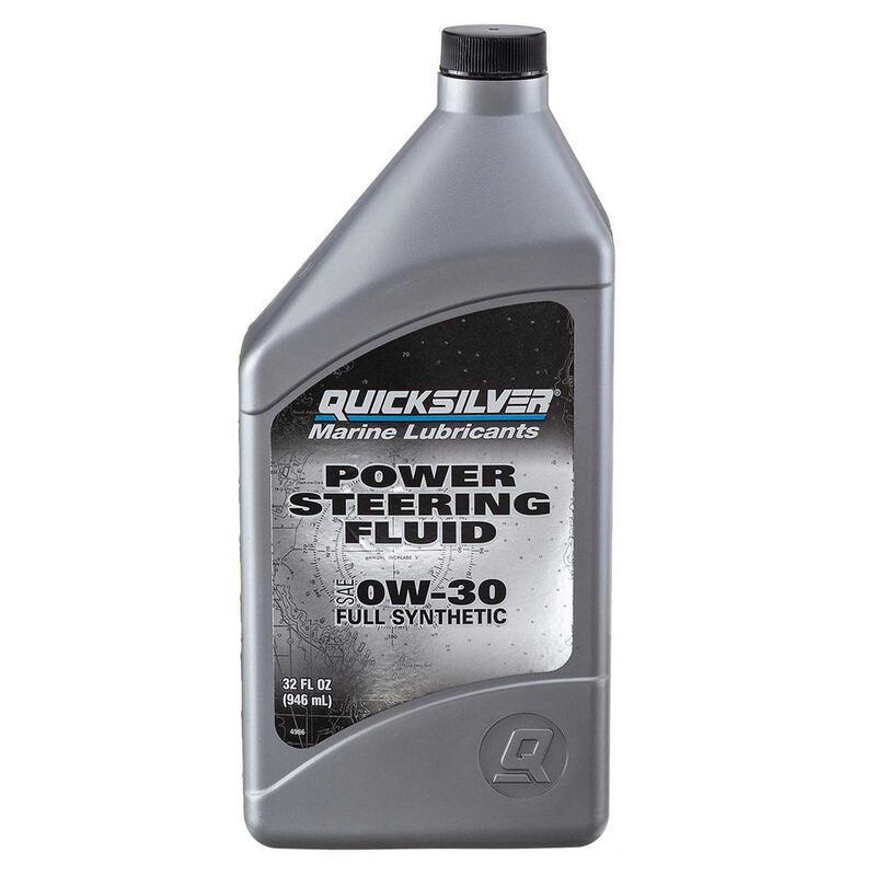 858077Q01 Power Steering Fluid SAE 0W-30, Full Synthetic – 32 Oz. Bottle image number 0