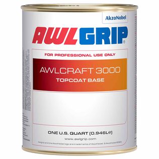 Awlcraft 3000 High Gloss Premium Acrylic Urethane Topcoat, Quart