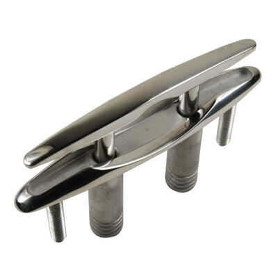 8" Stainless Steel Pull-Up Cleat with Backing Plate