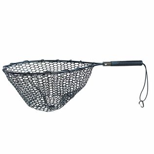 38" Folding Fishing Net with Silicon Mesh