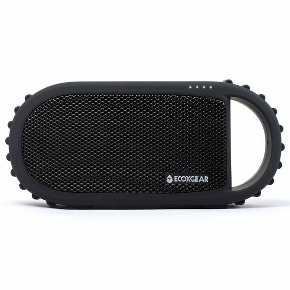 EcoCarbon Waterproof Bluetooth Speaker - Black image number 1