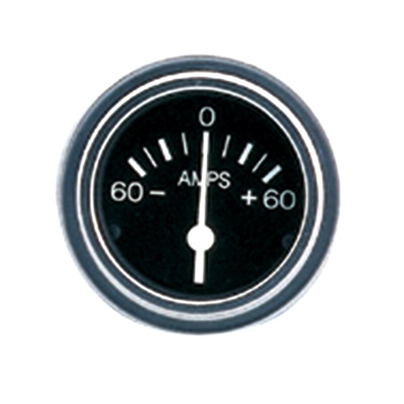 Heavy-Duty Series Ammeter Gauge, 60 Amp Range image number 0