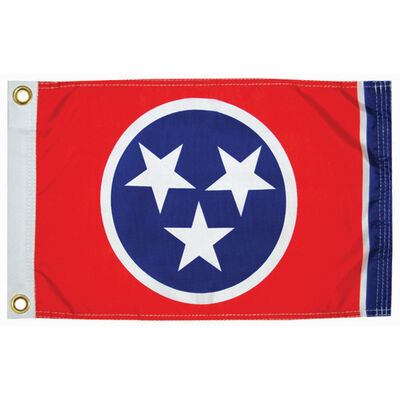 Tennesse State Flag, 12" x 18"