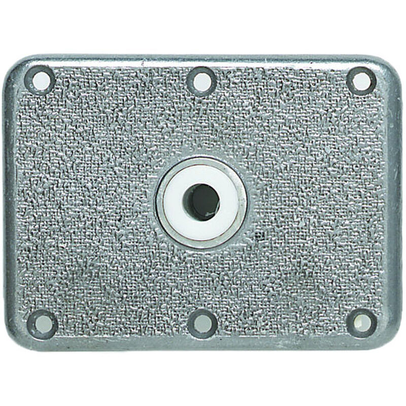 ATTWOOD 6" x 8" Stainless Steel Base Plate for 3/4" Pedestal West Marine