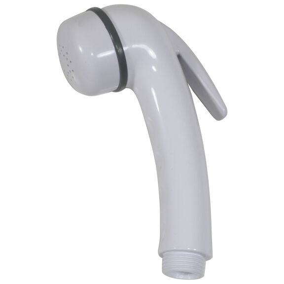 Euro Straight Sprayer Handle, White image number 0