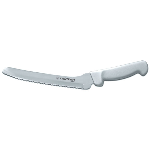 8" Scalloped Offset Sandwich Knife image number 0