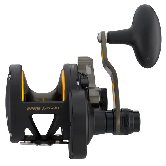 Fathom&reg; 25N Left-Hand 2-Speed Lever Drag Conventional Reel image number 2