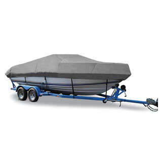 V-Hull Cuddy Cabin Cover, OB, Gray, Hot Shot, 20'5"-21'4", 102" Beam