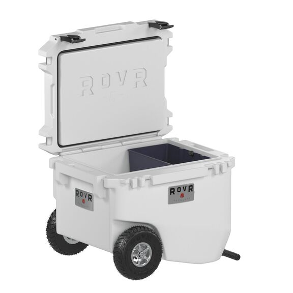 RollR 60 Quart Wheeled Hard Cooler with Tow Handle, Powder image number 0
