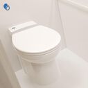 SaniMarin 4 Comfortable Right Height Automatic Electric Marine Macerating Toilet, Porcelain Bowl, 12 Volt image number 2