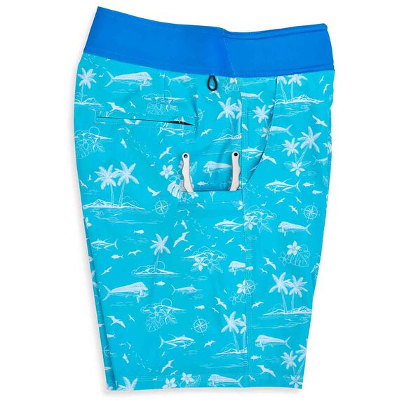 Men's Never A Tourist Board Shorts image number 2