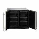 36" Stainless Solid Door Refrigerator image number 2
