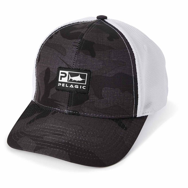 The Slide Offshore Fish Camo Hat  image number null