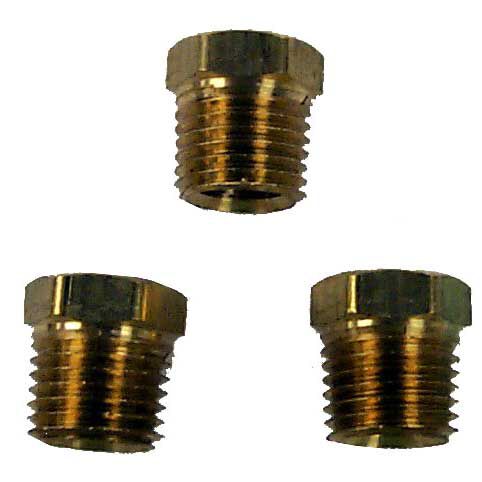 18-8111-9 Pipe Plug 1/4" 18 NPT for Mercruiser Stern Drives, Qty. 3