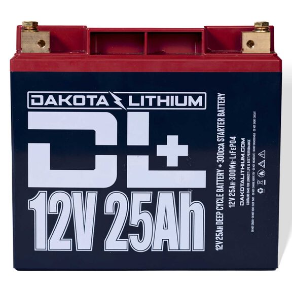 Lithium Iron Phosphate Deep Cycle Battery, 12V, 25Ah image number 2