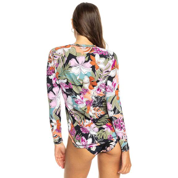 Women's Sea Skippin Printed Rash Guard image number 2