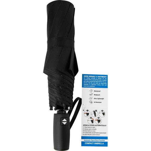 Auto-Open/Close Umbrella, Black image number 6