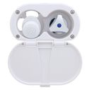 Trinidad Transom Shower Cold Only, Arctic White Cup & Lid, Small Arctic White Sprayer, 6' Stainless Steel Hose, Chrome Trinidad Handle image number 4