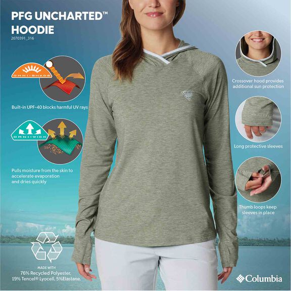 Women's PFG Uncharted&trade; Hooded Shirt image number 5