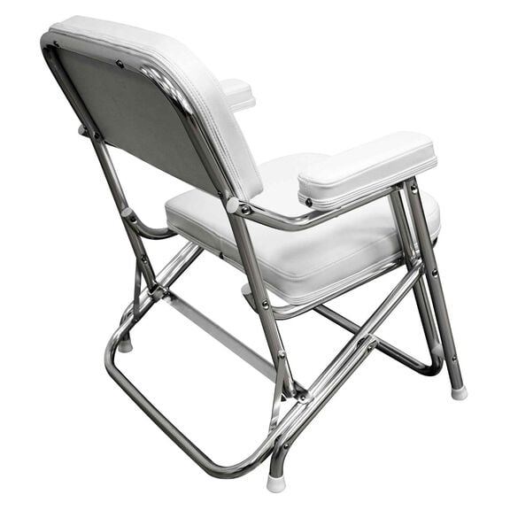 3316-784 Offshore Series Folding Deck Chair, Brite White image number 2