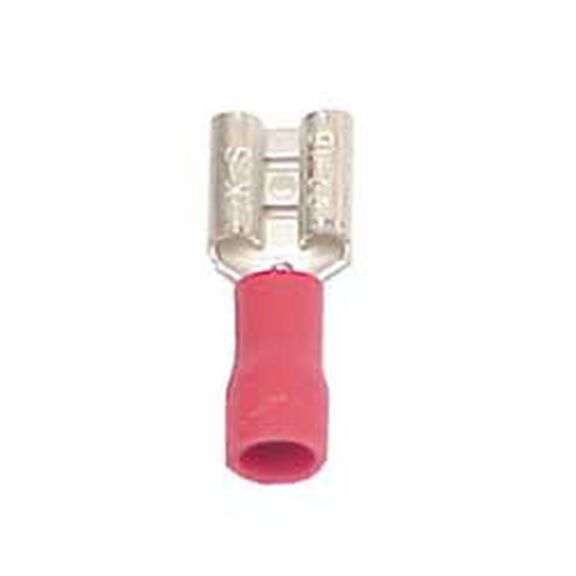 22-18 AWG Female Quick Disconnects, Red image number 0