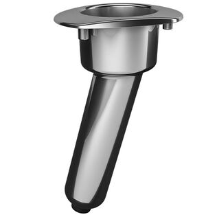15&deg; Oval Stainless Steel Combination Rod & Cup Holder