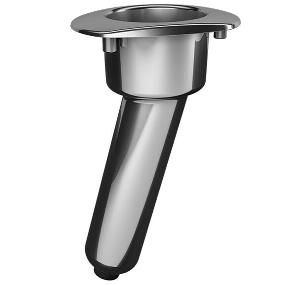 15&deg; Oval Stainless Steel Combination Rod & Cup Holder image number 0
