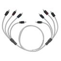 RCA Marine Grade Tinned 100% Copper OFC 4 Channel Cables image number 3