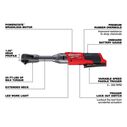 M12 FUEL&trade; 3/8" Extended Reach Ratchet image number 1