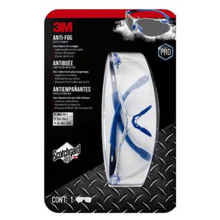 Anti-Fog Goggle with Scotchgard&trade; Protector 47211H1-VDC, Black/Blue, Gray Lens